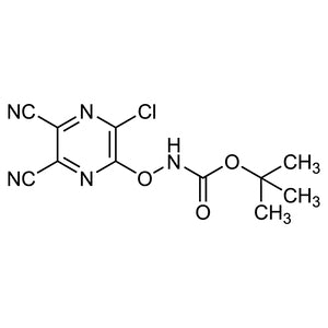 tert-Butyl [(3-Chloro-5,6-dicyanopyrazin-2-yl)oxy]carbamate (CAS 2413767-30-1) - TCI C4026 - AMI Scientific