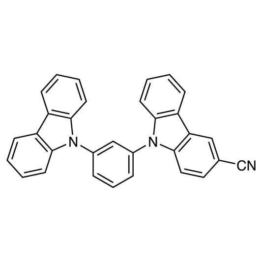 9-[3-(9H-Carbazol-9-yl)phenyl]-9H-carbazole-3-carbonitrile (CAS 1392506-99-8) - TCI C4038 - AMI Scientific