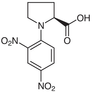 N-(2,4-Dinitrophenyl)-L-proline (CAS 1655-55-6) - TCI D1036 - AMI Scientific