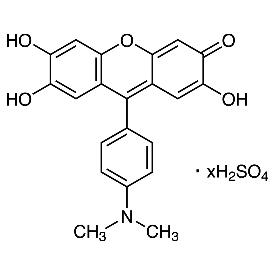TCI D1118 71501-19-4 9-(4'-Dimetilaminofenil)-2,6,7-trihidroksifluoron Sulfat