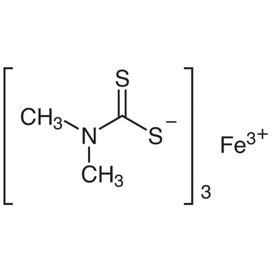 Iron(III) Dimethyldithiocarbamate (CAS 14484-64-1) - TCI D1267 - AMI Scientific