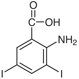 TCI D1611 609-86-9 Asam 2-Amino-3,5-diiodobenzoat