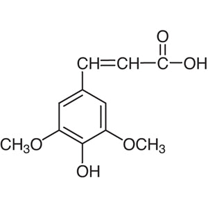 3,5-Dimethoxy-4-hydroxycinnamic Acid (CAS 530-59-6) - TCI D1765 - AMI Scientific