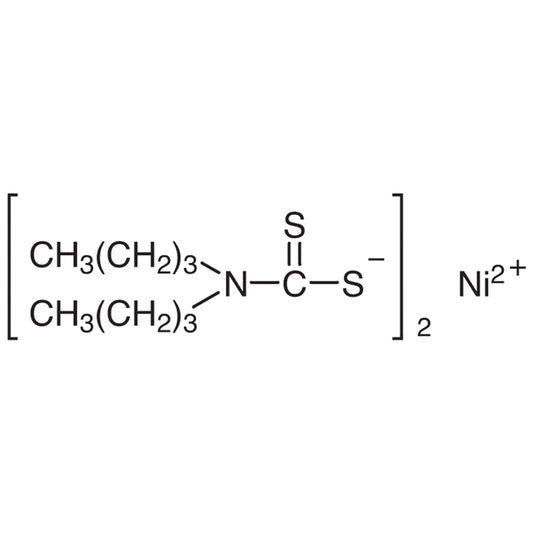 Nickel(II) Dibutyldithiocarbamate (CAS 13927-77-0) - TCI D1781 - AMI Scientific