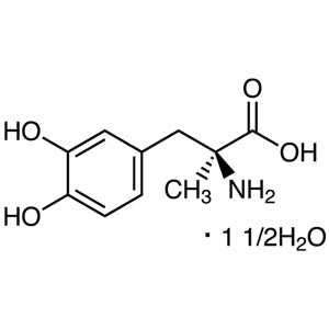 3-(3,4-Dihydroxyphenyl)-2-methyl-L-alanine Sesquihydrate (CAS 555-30-6) - TCI D1817 - AMI Scientific