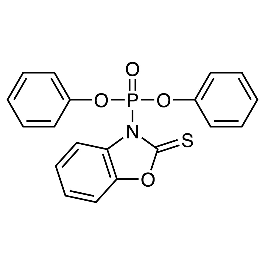 TCI D2038 111160-56-6 Diphenyl (2,3-Dihydro-2-thioxo-3-benzoxazolyl)phosphonate