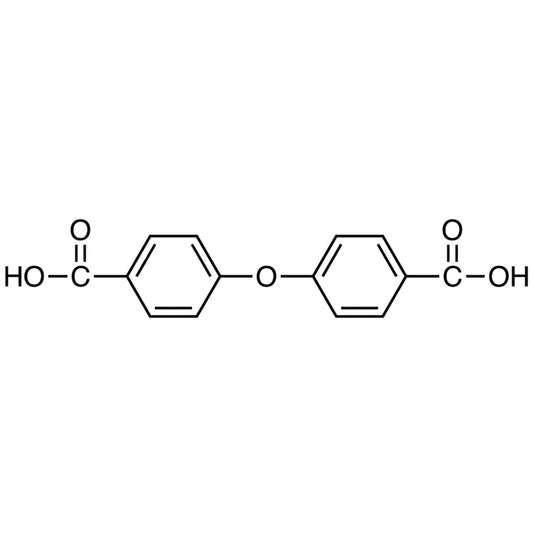 TCI D2115 2215-89-6 4,4'-Dicarboxydiphenyl Ether — struktur kimia