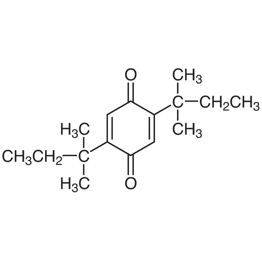 2,5-Di-tert-amylbenzoquinone (CAS 4584-63-8) - TCI D2152 - AMI Scientific