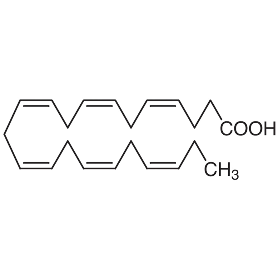 TCI D2226 6217-54-5 cis-4,7,10,13,16,19-Docosahexaenoic Acid — struktur kimia