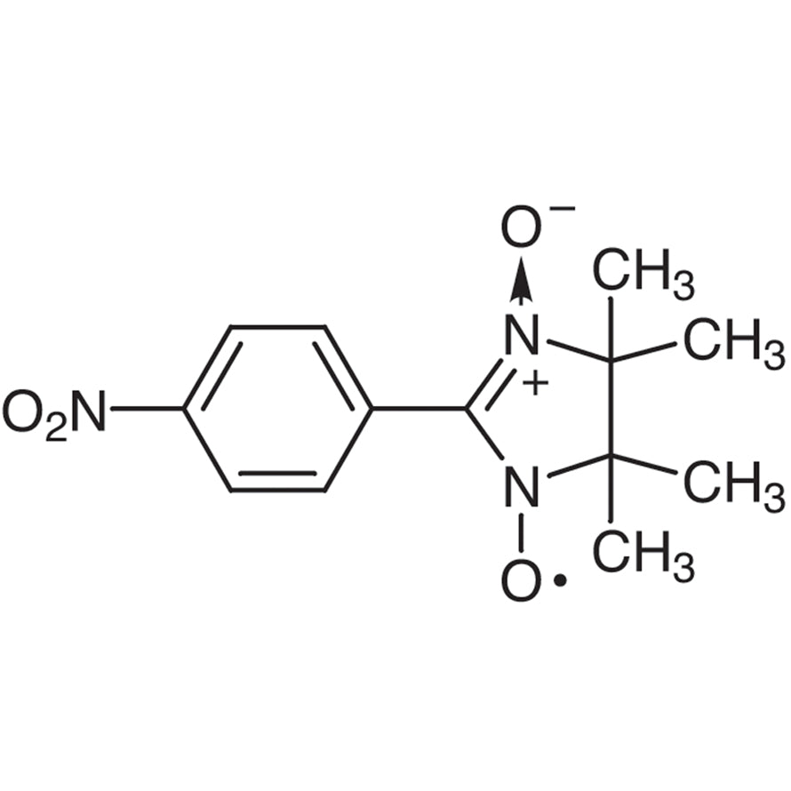 TCI D2295 38582-73-9 2-(4-Nitrofenil)-4,4,5,5-tetrametilimidazolin-3-oksida-1-oksil Radikal Bebas