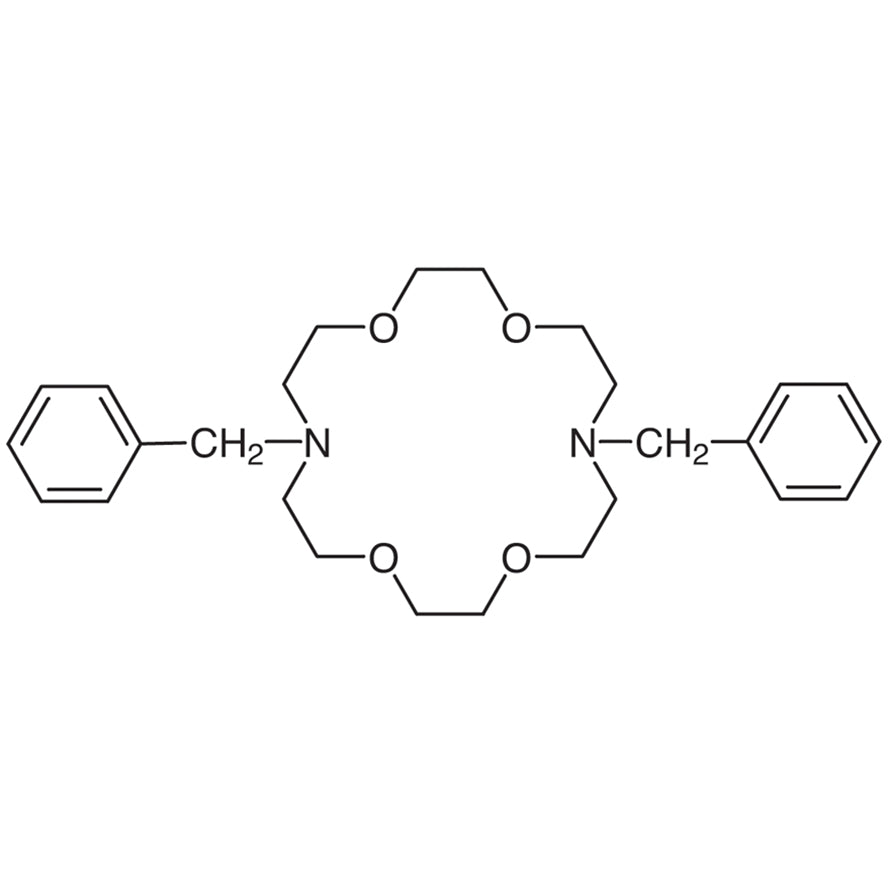 TCI D2321 69703-25-9 N,N'-Dibenzyl-4,13-diaza-18-crown 6-Ether
