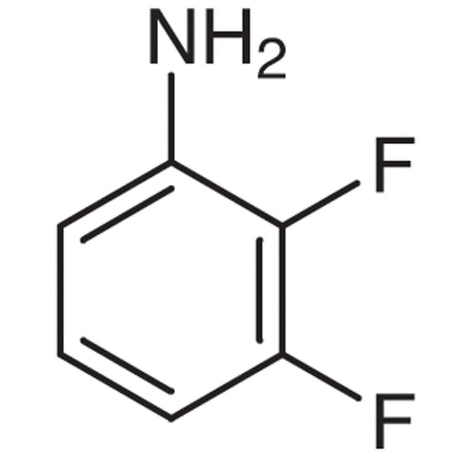 TCI D2595 4519-40-8 2,3-Difluoroaniline — struktur kimia