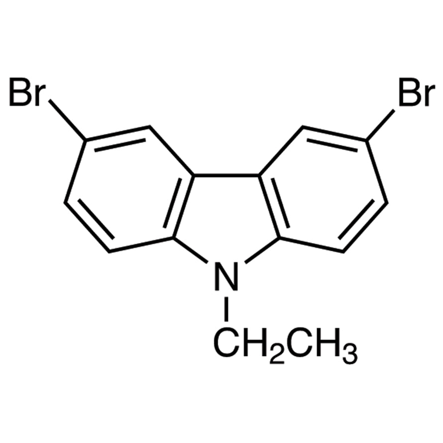 3,6-Dibromo-9-ethylcarbazole (CAS 33255-13-9) - TCI D2982 - AMI Scientific