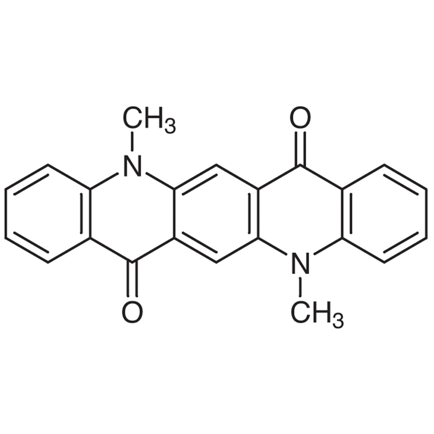 N,N'-Dimethylquinacridone (purified by sublimation) (CAS 19205-19-7) - TCI D3227 - AMI Scientific