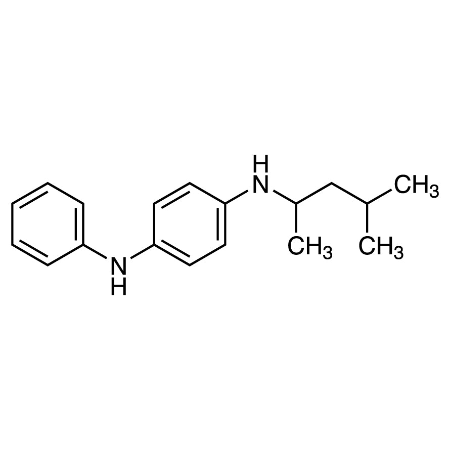 TCI D3331 793-24-8 N-(1,3-Dimethylbutyl)-N'-phenyl-1,4-phenylenediamine