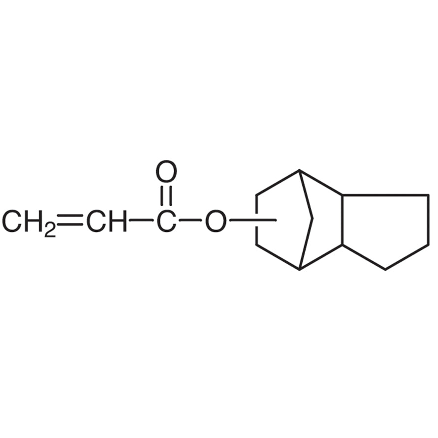 TCI D3380 79637-74-4 Dicyclopentanyl Acrylate (stabilized with MEHQ) — struktur kimia