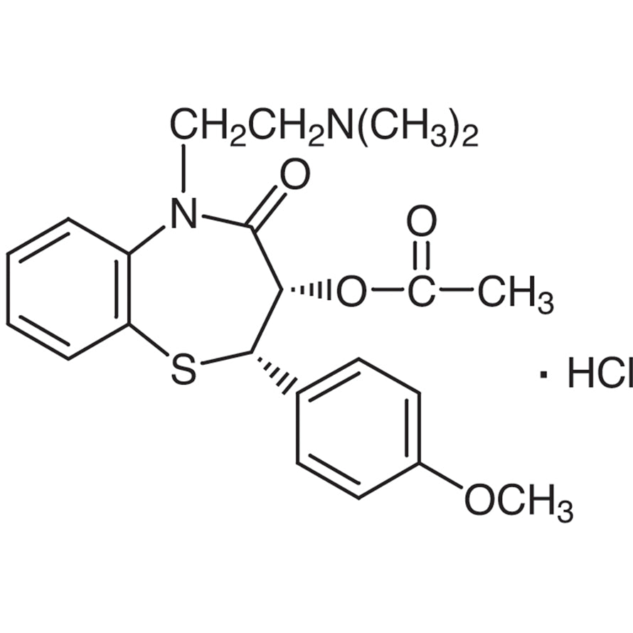 TCI D3662 33286-22-5 (+)-cis-Diltiazem Hydrochloride