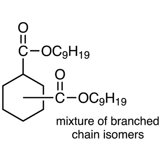 Diisononyl Cyclohexanedicarboxylate (mixture of branched chain isomers) (CAS 508181-38-2) - TCI D3754 - AMI Scientific