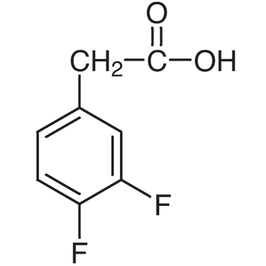 3,4-Difluorophenylacetic Acid (CAS 658-93-5) - TCI D3771 - AMI Scientific