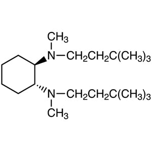 TCI D3808 644958-86-1 (1R,2R)-N,N'-Dimetil-N,N'-bis(3,3-dimetilbutil)sikloheksana-1,2-diamina