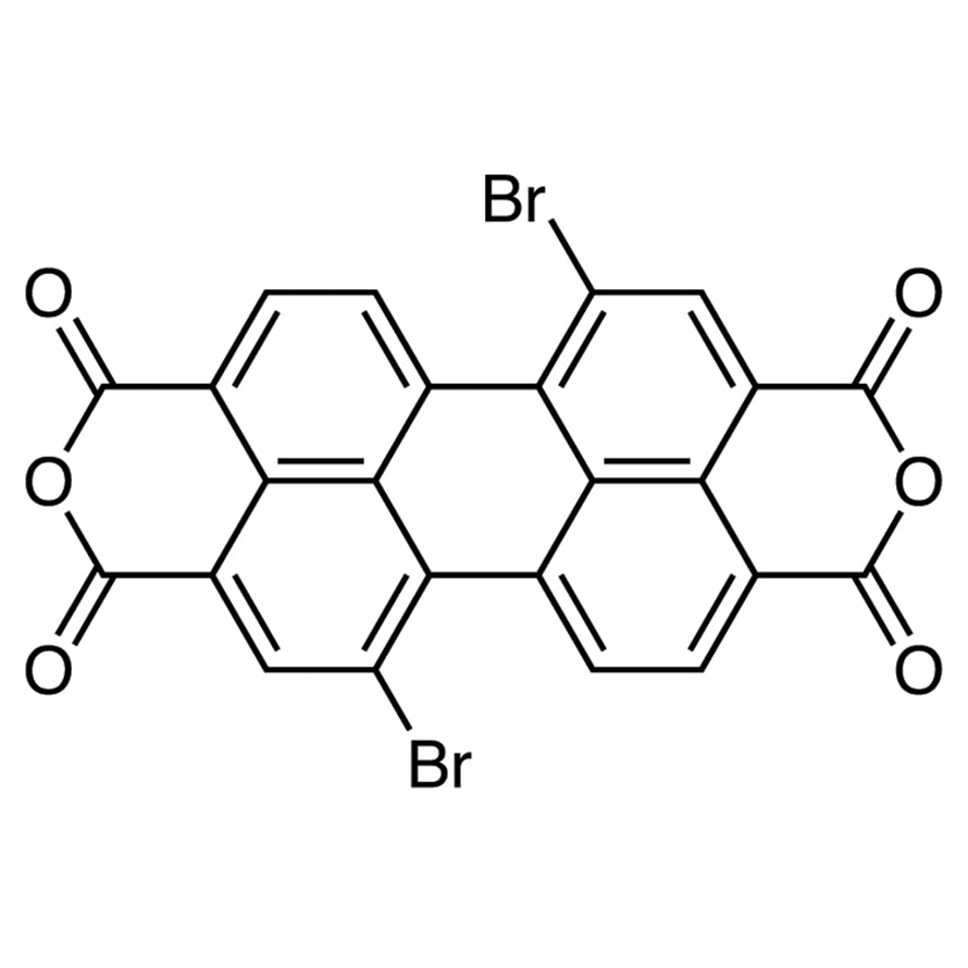 TCI D3871 118129-60-5 1,7-Dibromo-3,4,9,10-perylenetetracarboxylic Dianhydride