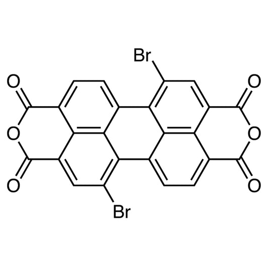 1,7-Dibromo-3,4,9,10-perylenetetracarboxylic Dianhydride (CAS 118129-60-5) - TCI D3871 - AMI Scientific