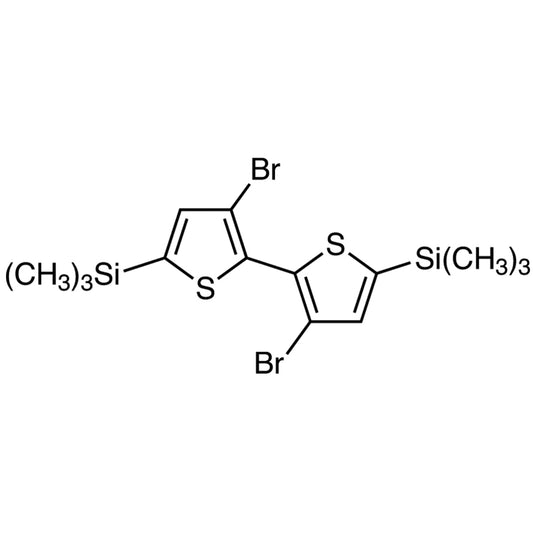 3,3'-Dibromo-5,5'-bis(trimethylsilyl)-2,2'-bithiophene (CAS 207742-50-5) - TCI D3941 - AMI Scientific