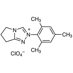 6,7-Dihydro-2-(2,4,6-trimethylphenyl)-5H-pyrrolo[2,1-c]-1,2,4-triazolium Perchlorate (CAS 1334529-08-6) - TCI D3982 - AMI Scientific