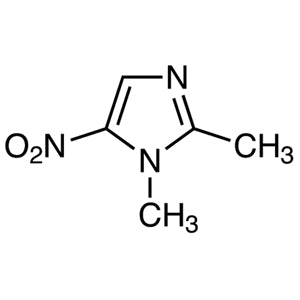 1,2-Dimethyl-5-nitroimidazole [for Biochemical Research] (CAS 551-92-8) - TCI D4081 - AMI Scientific