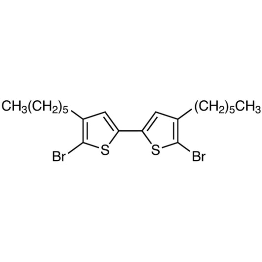 5,5'-Dibromo-4,4'-dihexyl-2,2'-bithiophene (CAS 214493-03-5) - TCI D4184 - AMI Scientific