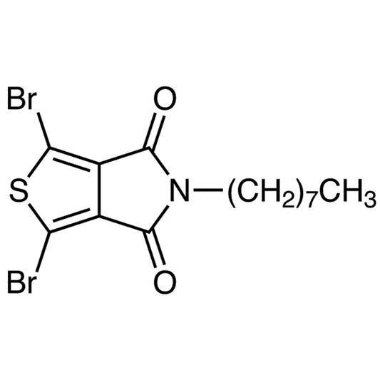 2,5-Dibromo-N-n-octyl-3,4-thiophenedicarboximide (CAS 566939-58-0) - TCI D4219 - AMI Scientific