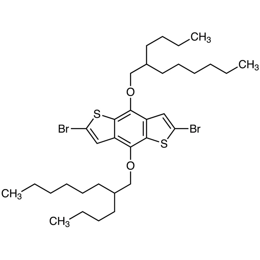 TCI D4592 1336893-15-2 2,6-Dibromo-4,8-bis[(2-butyl-n-octyl)oxy]benzo[1,2-b:4,5-b']ditiofen