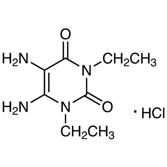 5,6-Diamino-1,3-diethyluracil Hydrochloride (CAS 1785764-26-2) - TCI D4659 - AMI Scientific