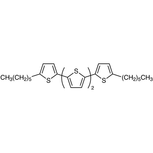 TCI D4842 132814-92-7 5,5'''-Dihexyl-2,2':5',2'':5'',2'''-quaterthiophene