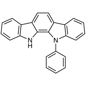 11,12-Dihydro-11-phenylindolo[2,3-a]carbazole (CAS 1024598-06-8) - TCI D4860 - AMI Scientific
