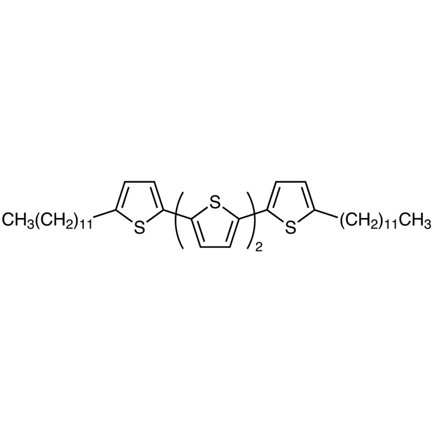 TCI D4889 153561-79-6 5,5'''-Didodecyl-2,2':5',2'':5'',2'''-quaterthiophene