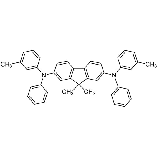 TCI D4920 143886-11-7 9,9-Dimethyl-2,7-bis[N-(m-tolyl)anilino]fluorene