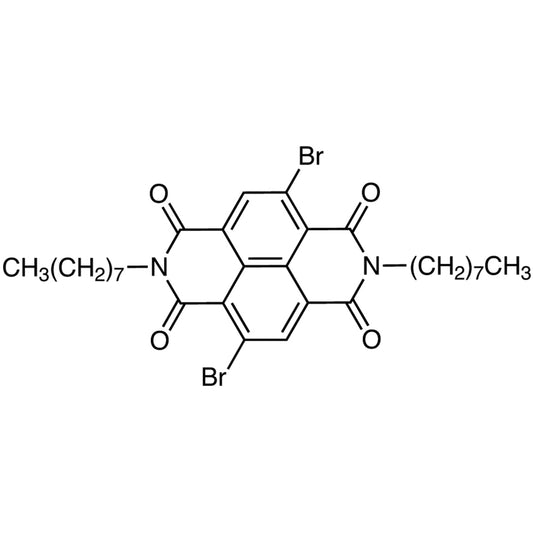 TCI D4946 926643-78-9 2,6-Dibromo-N,N'-di-n-octyl-1,8:4,5-naphthalenetetracarboxdiimide