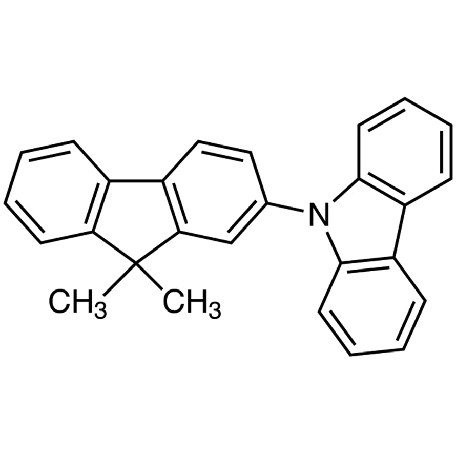 9-(9,9-Dimethylfluoren-2-yl)-9H-carbazole (CAS 866100-16-5) - TCI D4981 - AMI Scientific