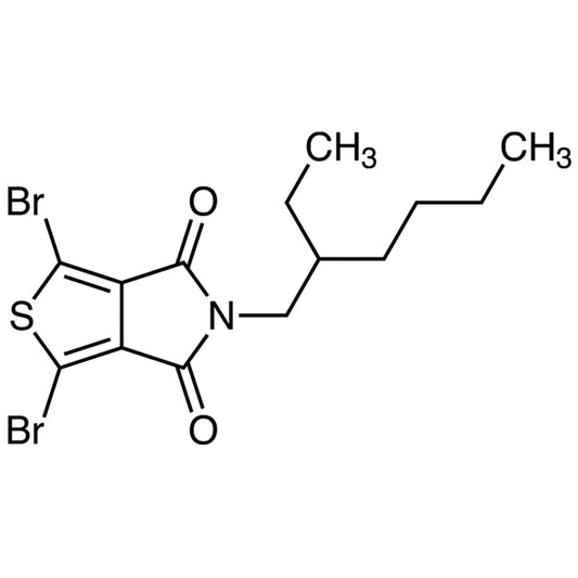 TCI D5021 1231160-83-0 2,5-Dibromo-N-(2-ethylhexyl)-3,4-thiophenedicarboximide