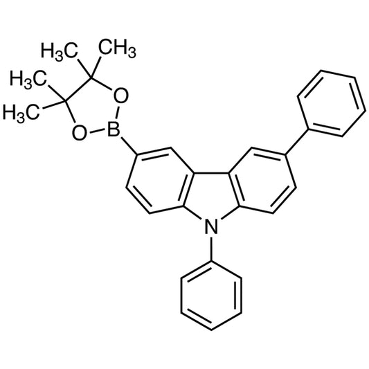 TCI D5056 1359833-28-5 3,9-Diphenyl-6-(4,4,5,5-tetramethyl-1,3,2-dioxaborolan-2-yl)carbazole