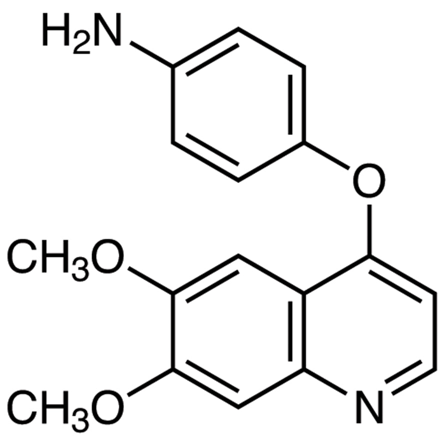 TCI D5070 190728-25-7 4-[(6,7-Dimethoxyquinolin-4-yl)oxy]aniline
