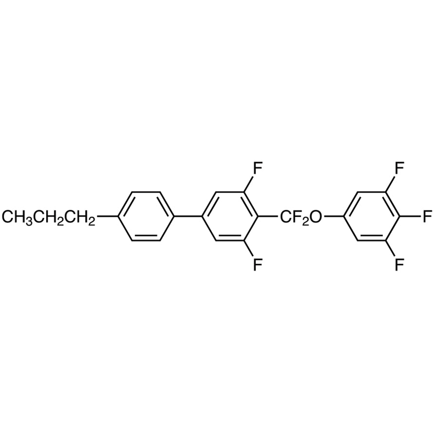 TCI D5130 303186-20-1 4-[Difluoro(3,4,5-trifluorofenoksi)metil]-3,5-difluoro-4'-propilbifenil
