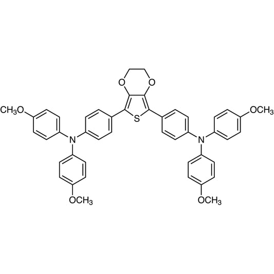 TCI D5155 1622008-73-4 4,4'-(2,3-Dihydrothieno[3,4-b][1,4]dioxine-5,7-diyl)bis[N,N-bis(4-methoxyphenyl)aniline]