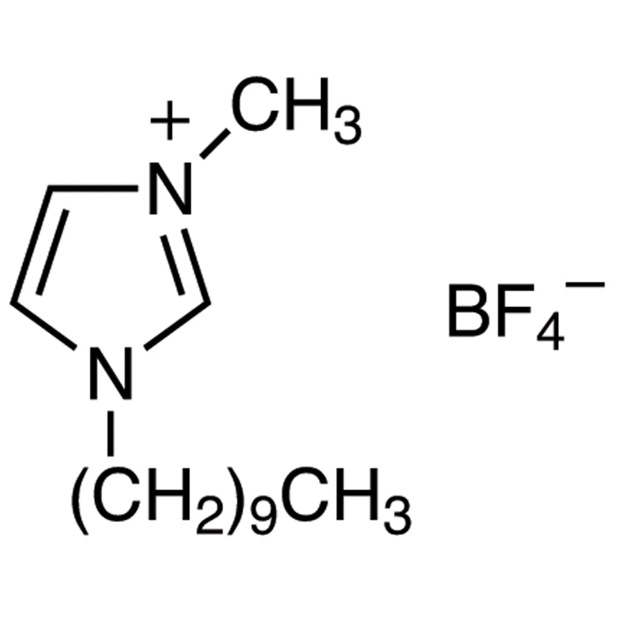 TCI D5373 244193-56-4 1-Decyl-3-methylimidazolium Tetrafluoroborate — struktur kimia
