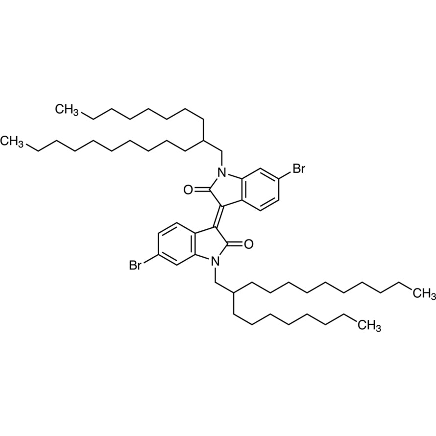 TCI D5386 1263379-85-6 6,6'-Dibromodi(2-oktildodesil)isoindigo