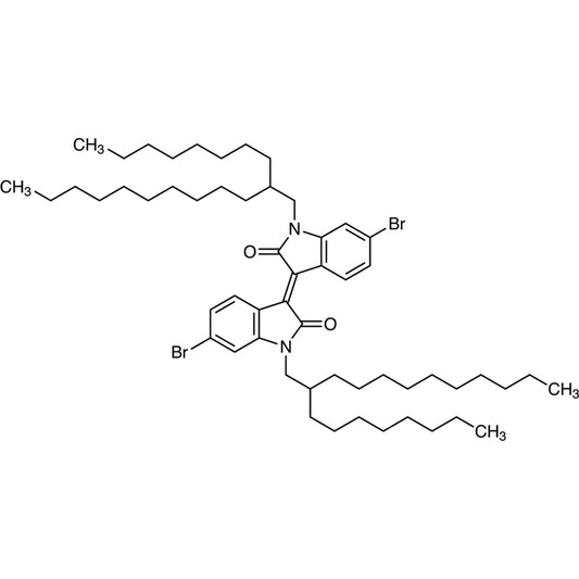 TCI D5386 1263379-85-6 6,6'-Dibromodi(2-octyldodecyl)isoindigo