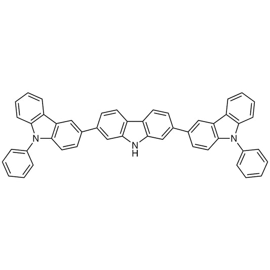 9,9''-Diphenyl-9H,9'H,9''H-3,2':7',3''-tercarbazole (CAS 1402543-31-0) - TCI D5413 - AMI Scientific