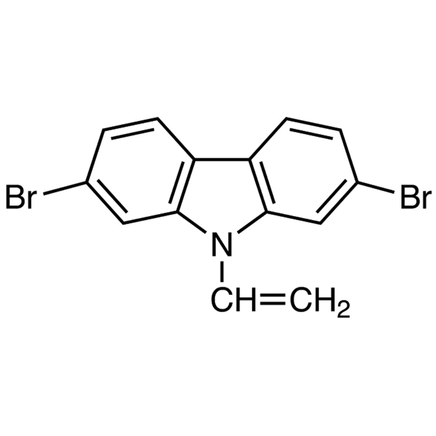 2,7-Dibromo-9-vinyl-9H-carbazole (CAS 1438252-33-5) - TCI D5425 - AMI Scientific