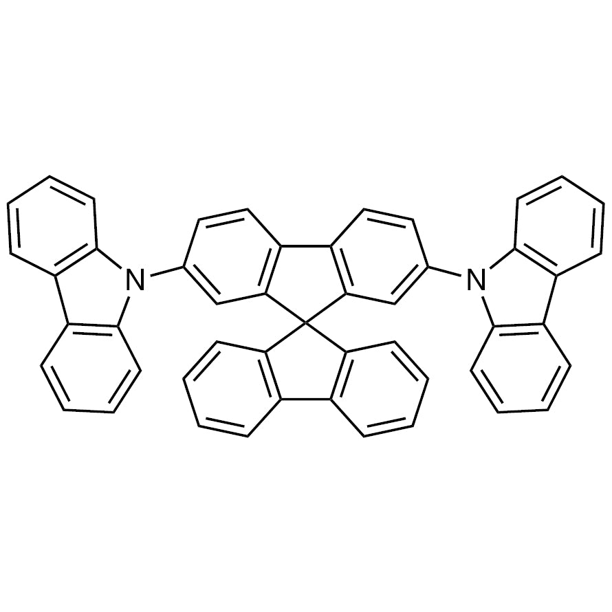2,7-Di(9H-carbazol-9-yl)-9,9'-spirobi[9H-fluorene] (CAS 924899-38-7) - TCI D5442 - AMI Scientific